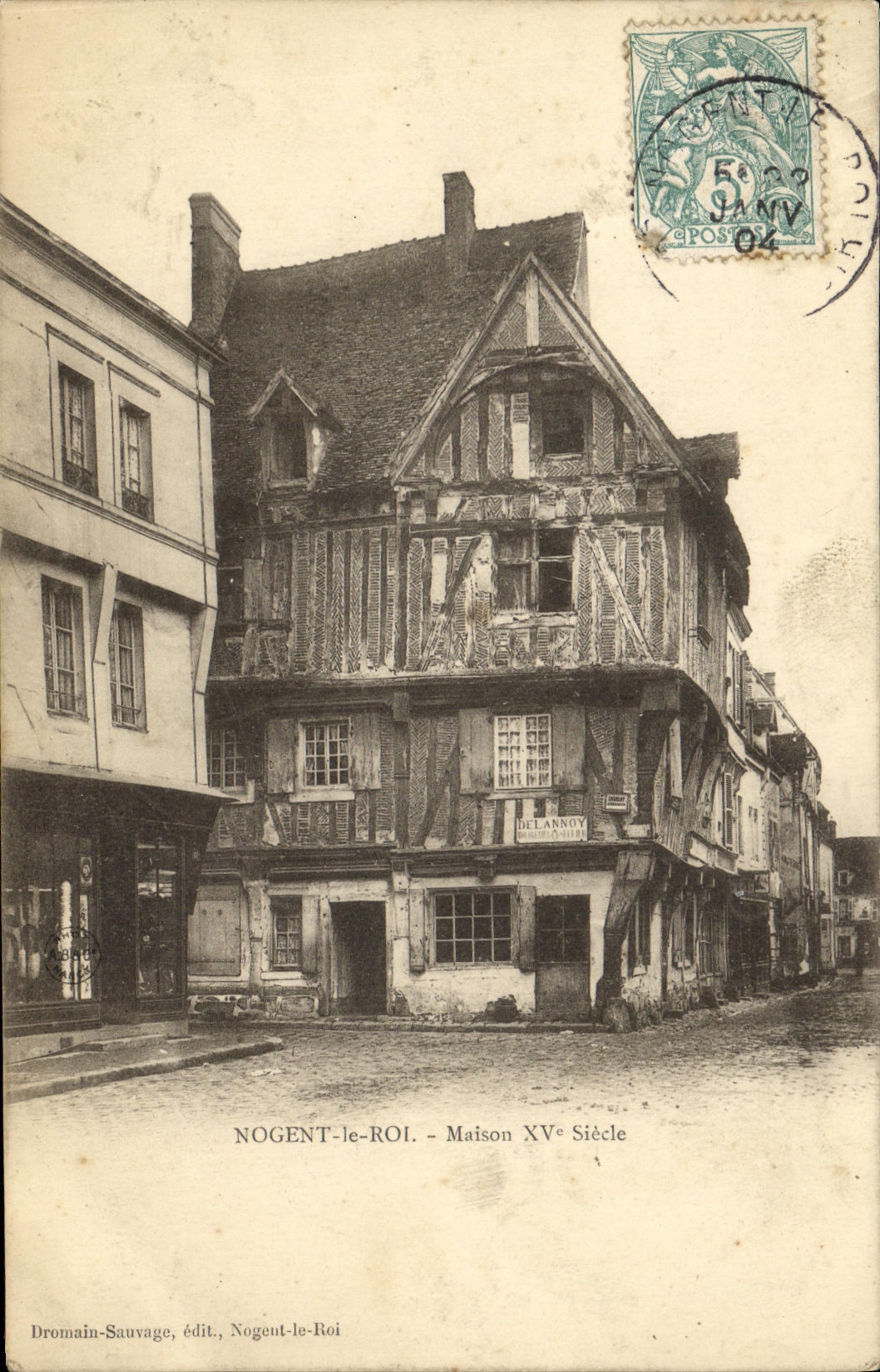 Nogent-le-Roi - Maison XVème Siècle — Dromain-Sauvage, édit. Nogent-le-Roi