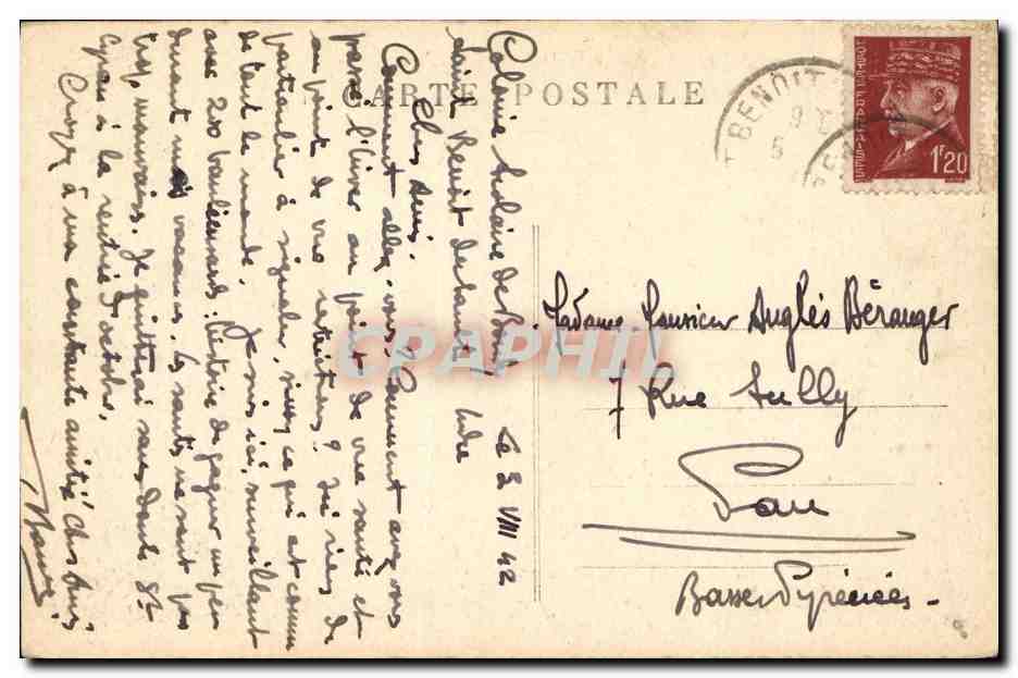 Crozant — Vallée de La Sédelle — La Villa et le Pont — La Creuse Illustrée — MYL — Verso