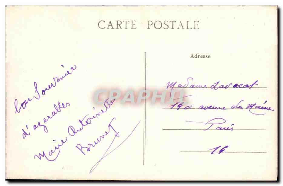La Creuse Pittoresque — Paysages sur la grande Creuse au Confluent — Fresselines — n° 182 — Reverso