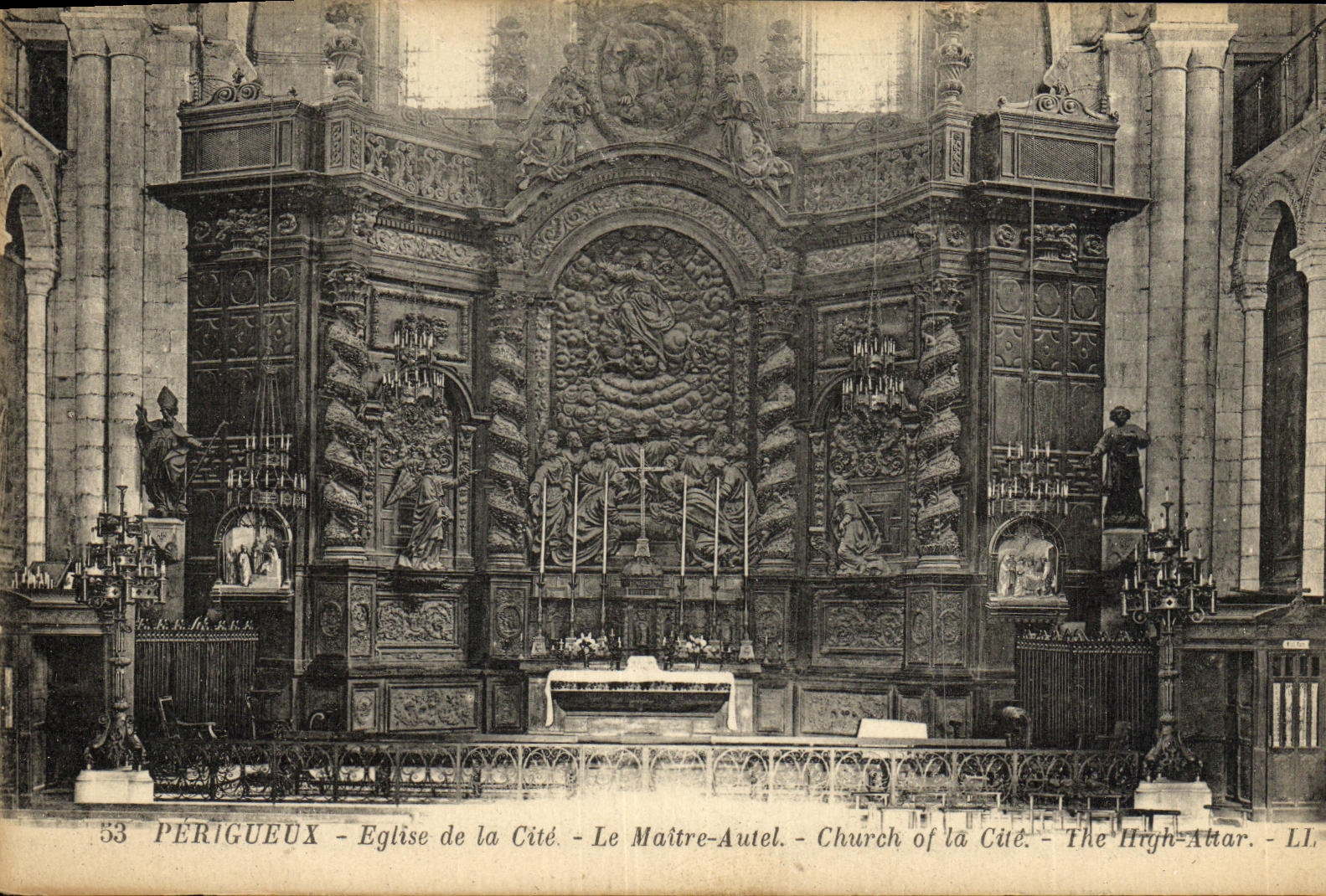 Périgueux - Église de la Cité - Le Maître-Autel