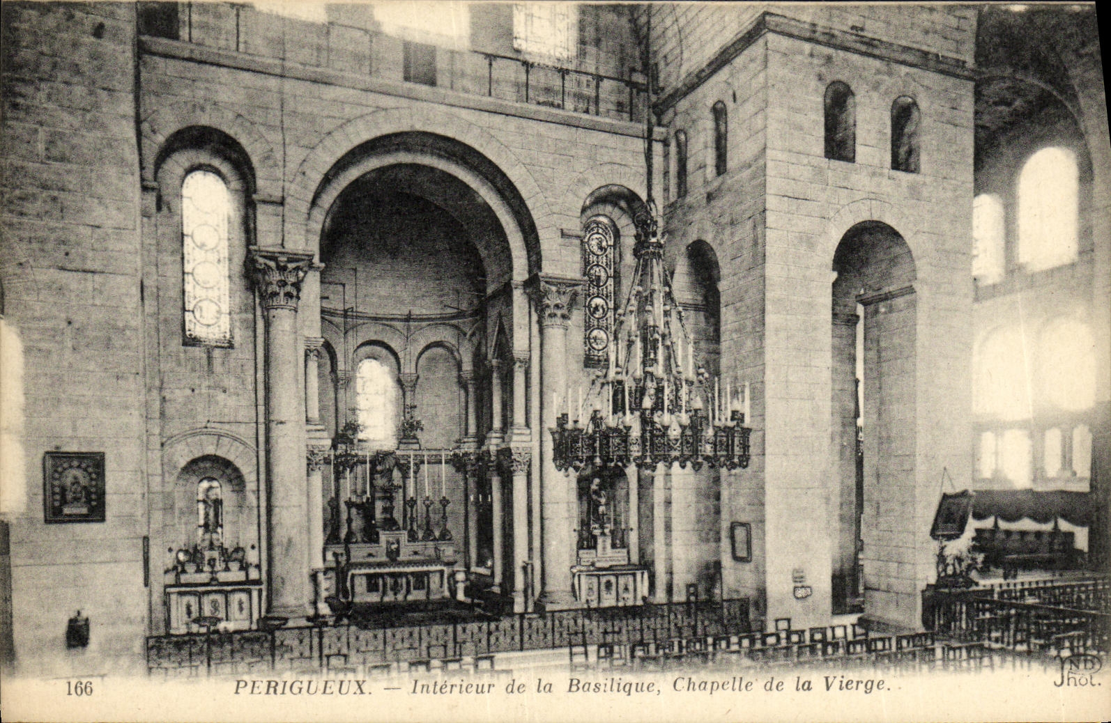 Périgueux — Intérieur de la Basilique, Chapelle de la Vierge — Jhot.