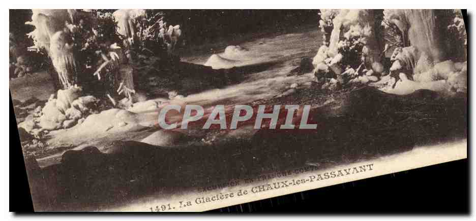 CPA La Glaciere de Chaux les Passavant
