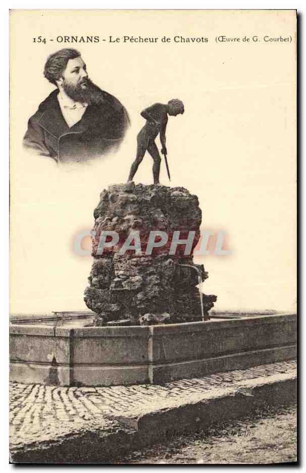 Ornans - Der Fischer von Chavots — Werk von G. Courbet — Serie 154