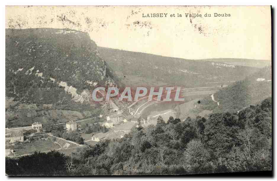 Laissey et la Vallée du Doubs — vue panoramique — éditeur inconnu