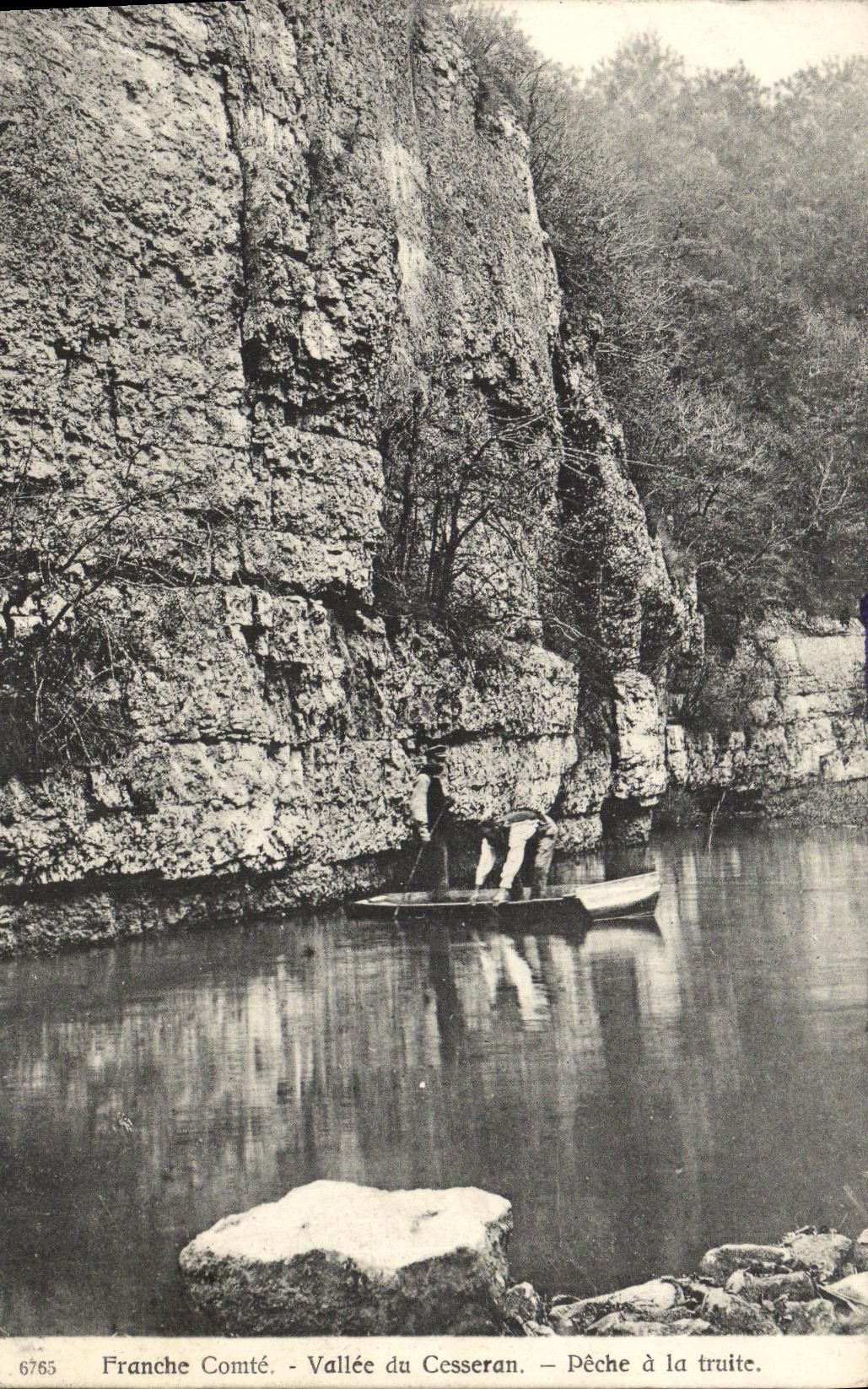 Vallée du Cesseran — Pêche à la truite — Franche-Comté