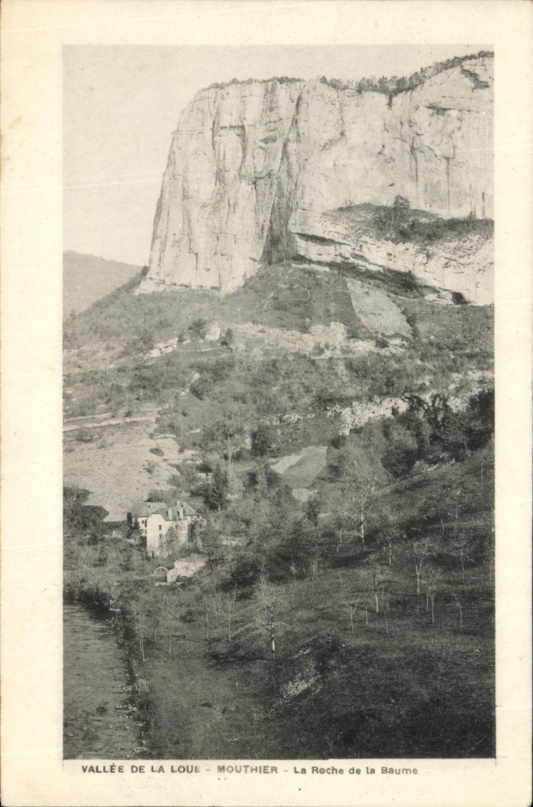 Valley of the Loue - Moutthier - La Roche de la Baume
