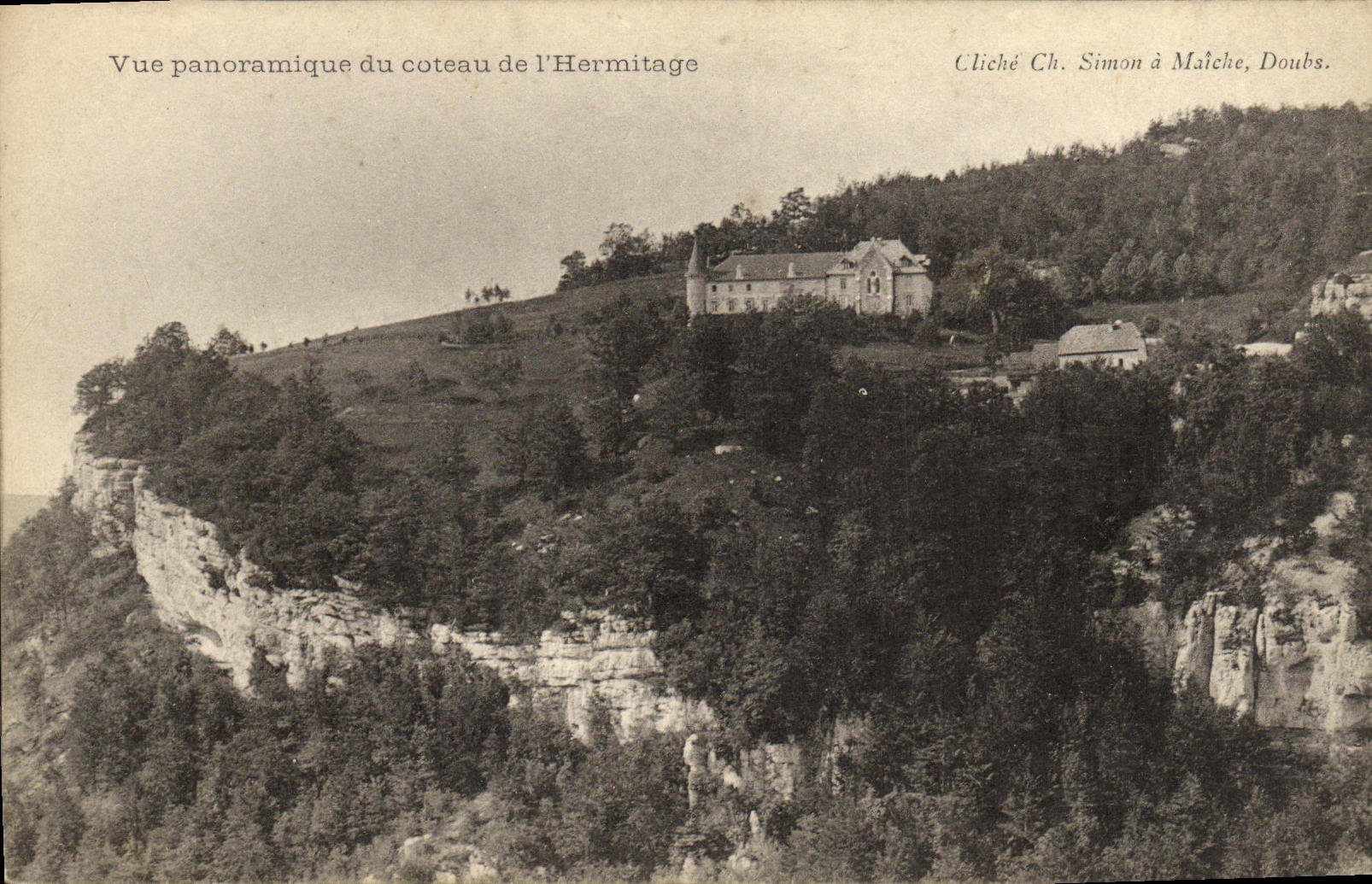 CPA Vue panoramique du coteau de l Hermitage