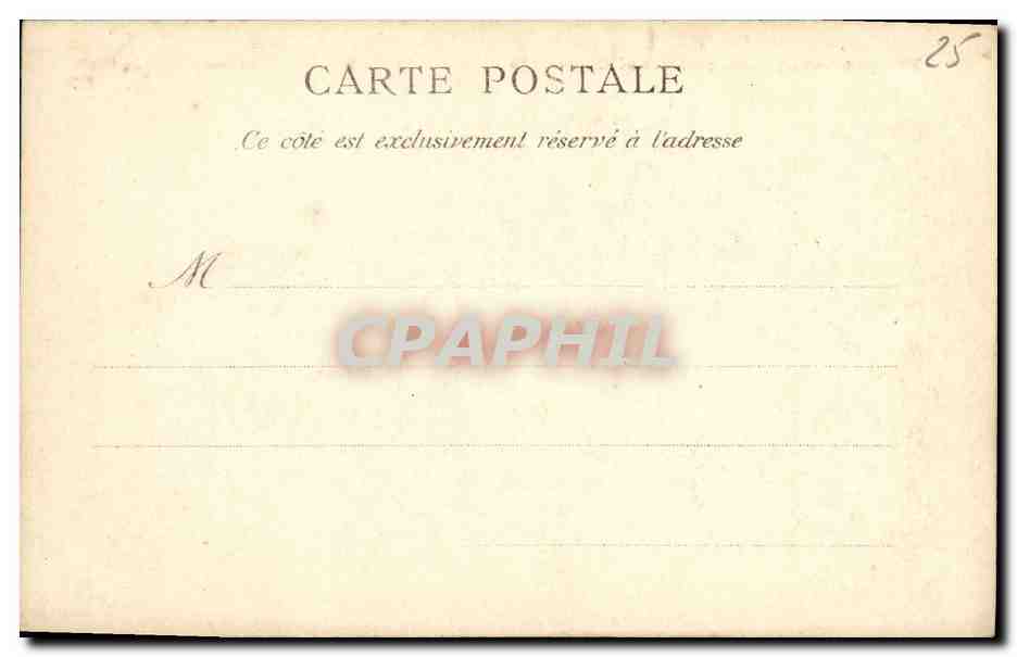 CPA Vue panoramique du coteau de l Hermitage — Rückseite