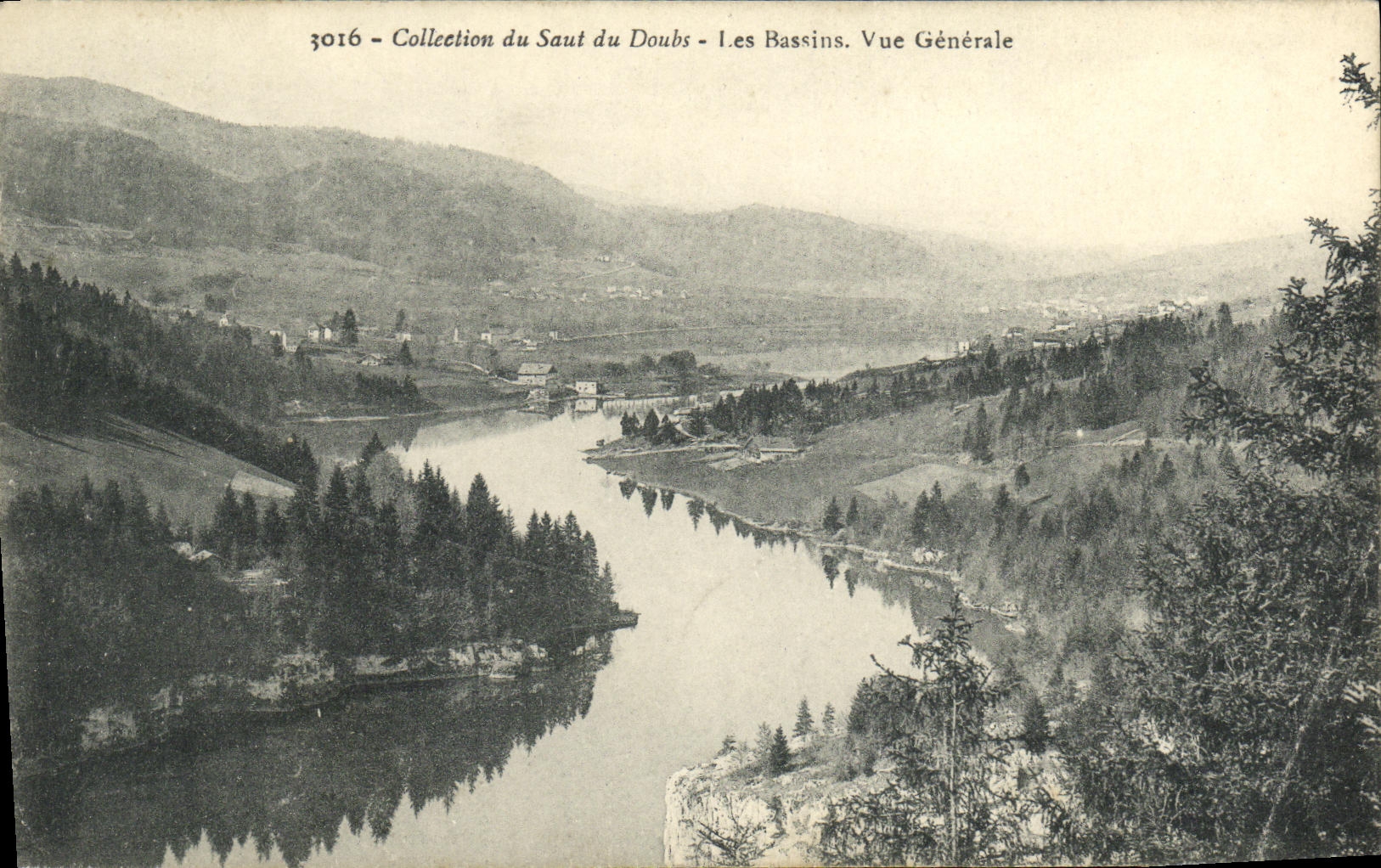 Die Basins — Allgemeine Ansicht — Collection du Saut du Doubs, n° 3016