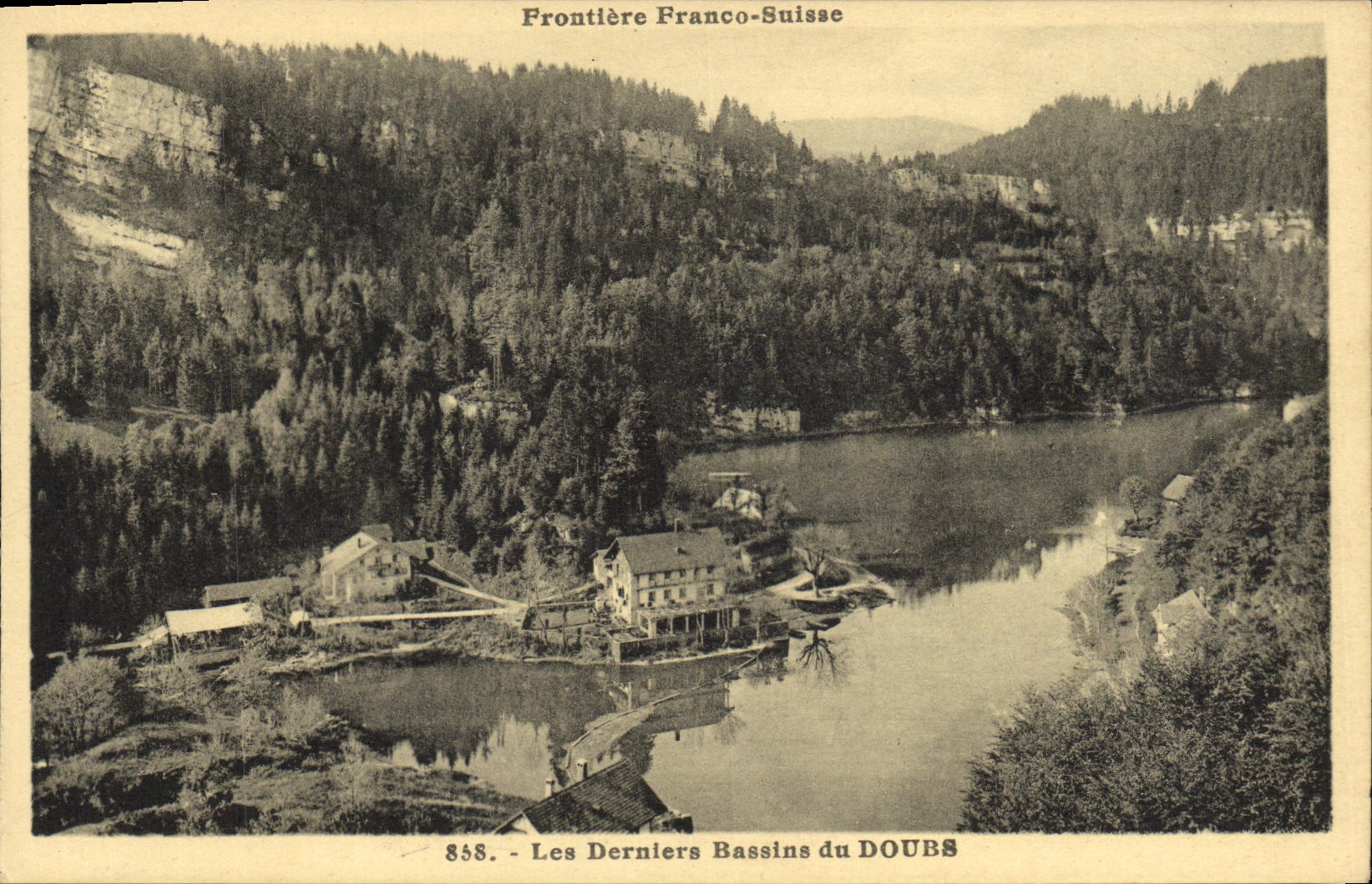 CPA Les Derniers Bassins du Doubs 