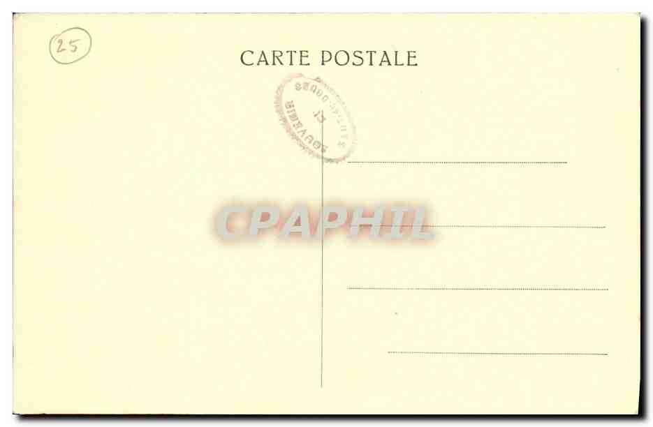 Entrée des bassins du Doubs et lac des Brenets — 20895 c — éditeur non identifié — Verso