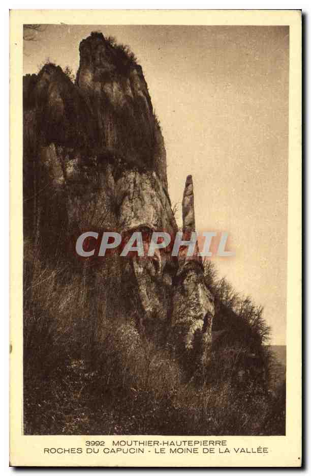 Roches du Capucin - Le Moine de la Vallée — Mauthier-Haute-Pierre, n°3992