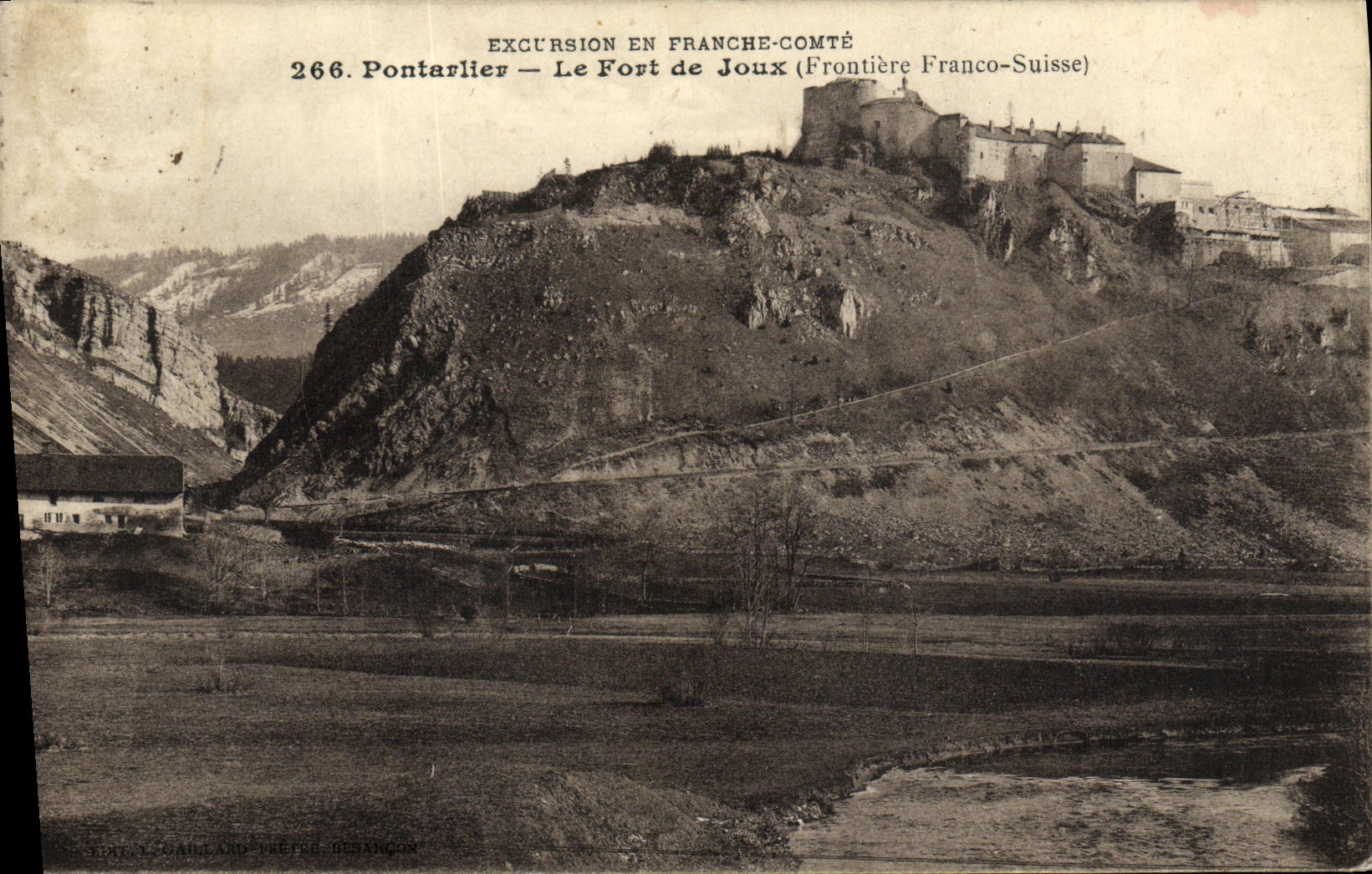 CPA Pontarlier Le Fort de Joux