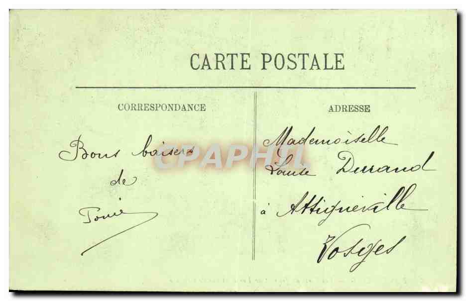 CPA Pontarlier Les Forts de Joux et de Larmont vus de l Ecluse — Back