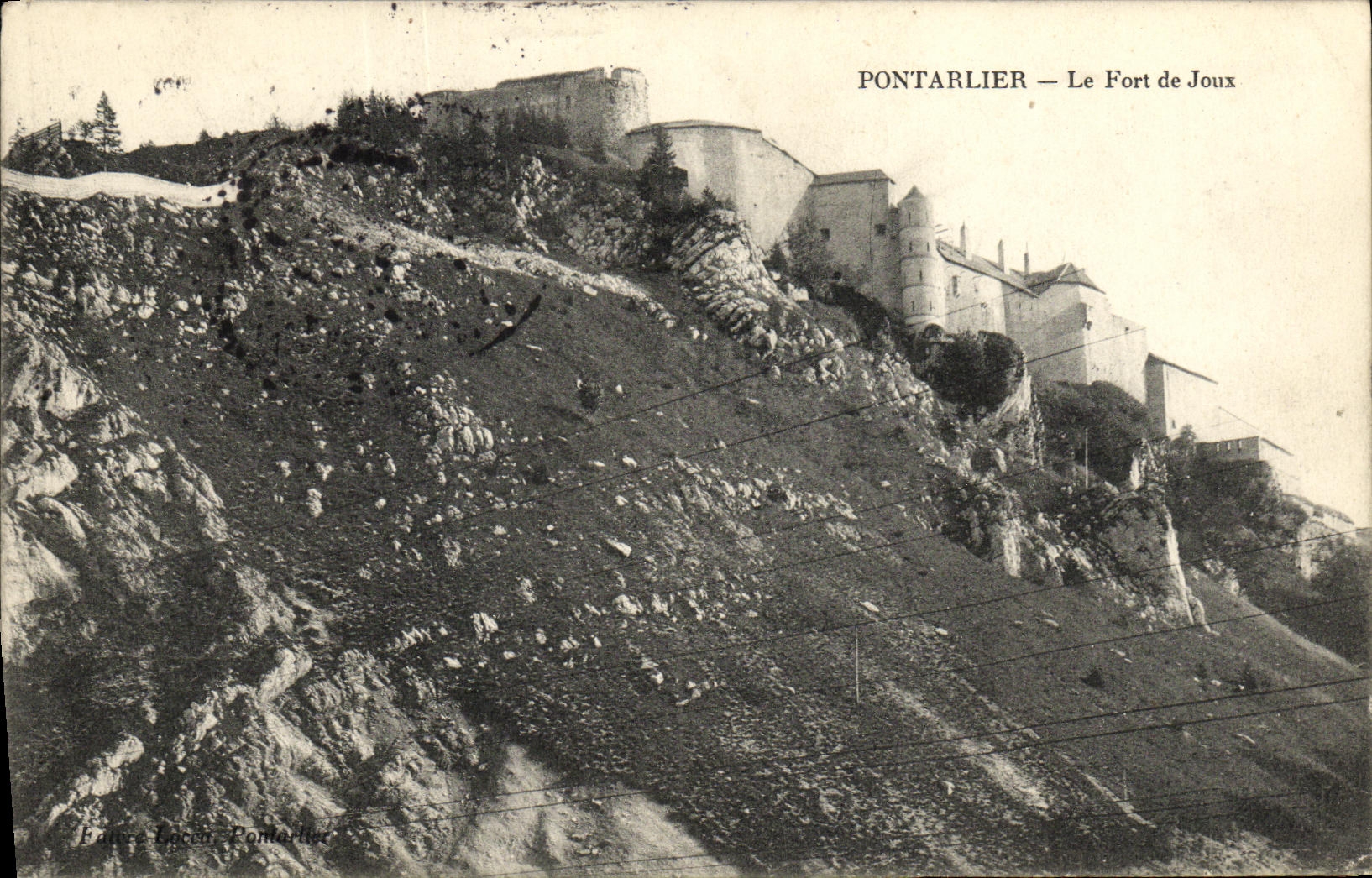 CPA Pontarlier Le Fort de Joux 