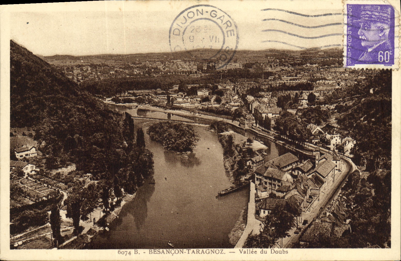 BESANÇON-TARAGNOZ — Vallée du Doubs — Édition La Cigogne, Val-d’Ajol