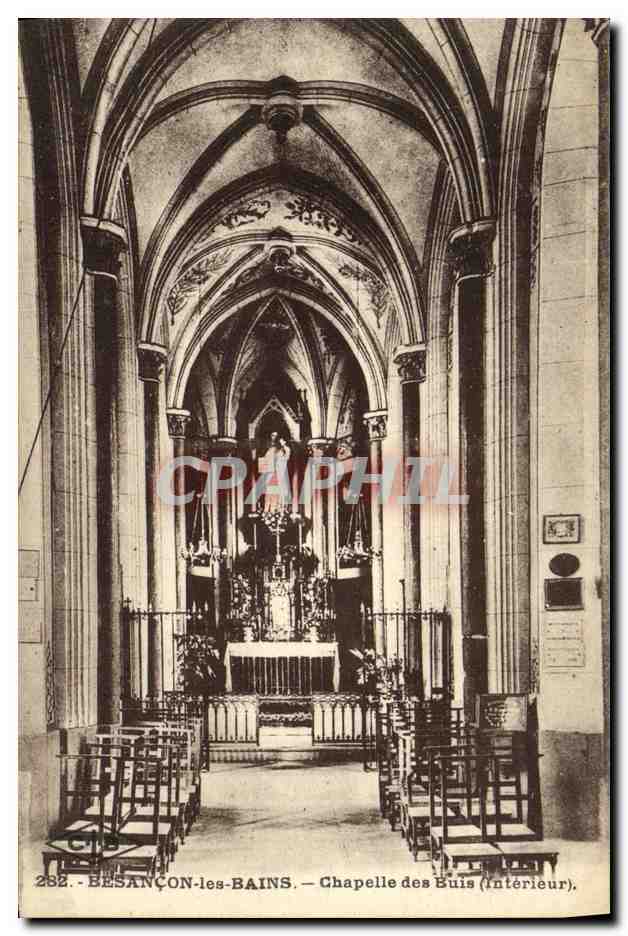 Besançon-les-Bains — Chapelle des Buis (Intérieur) — Éd. C. Lorlier, n° 282
