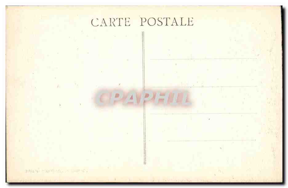 CPA Besancon Place Jouffroy et Eglise de Ste Madeleine — Rückseite