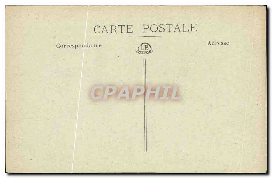 CPA Besancon Square Archeologique Castan — Rückseite