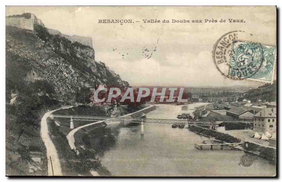 Besançon — Vallée du Doubs aux Près de Vaux — Éditeur non identifié
