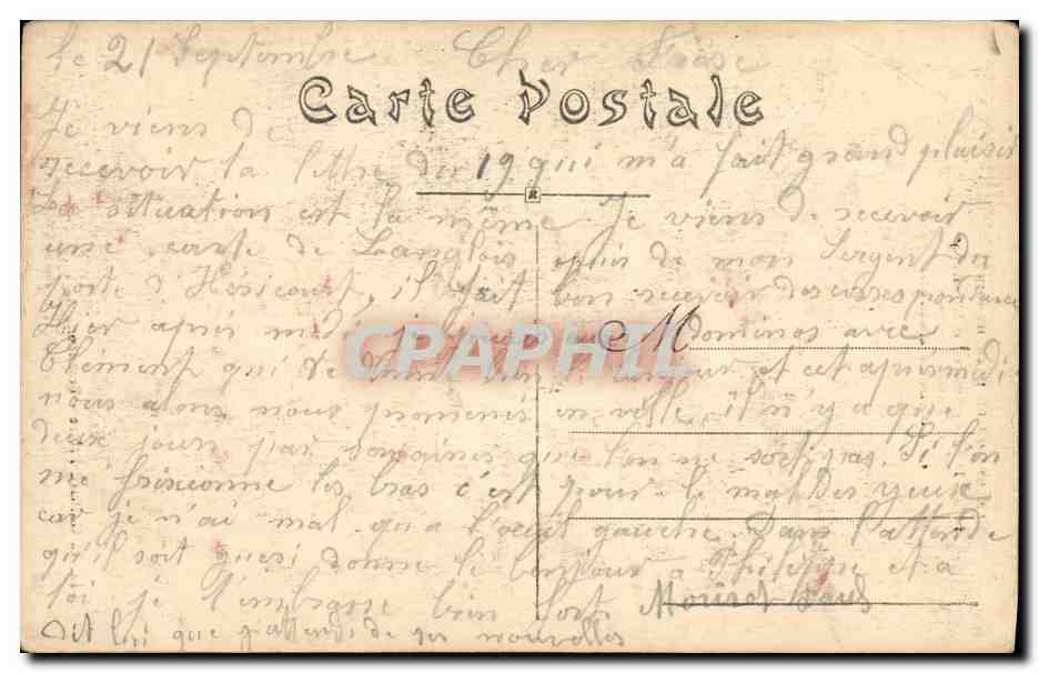Les Trois Ponts et Tunnel d'École — Excursion en Franche-Comté — Edit. La Gaillard-Prére — Rückseite