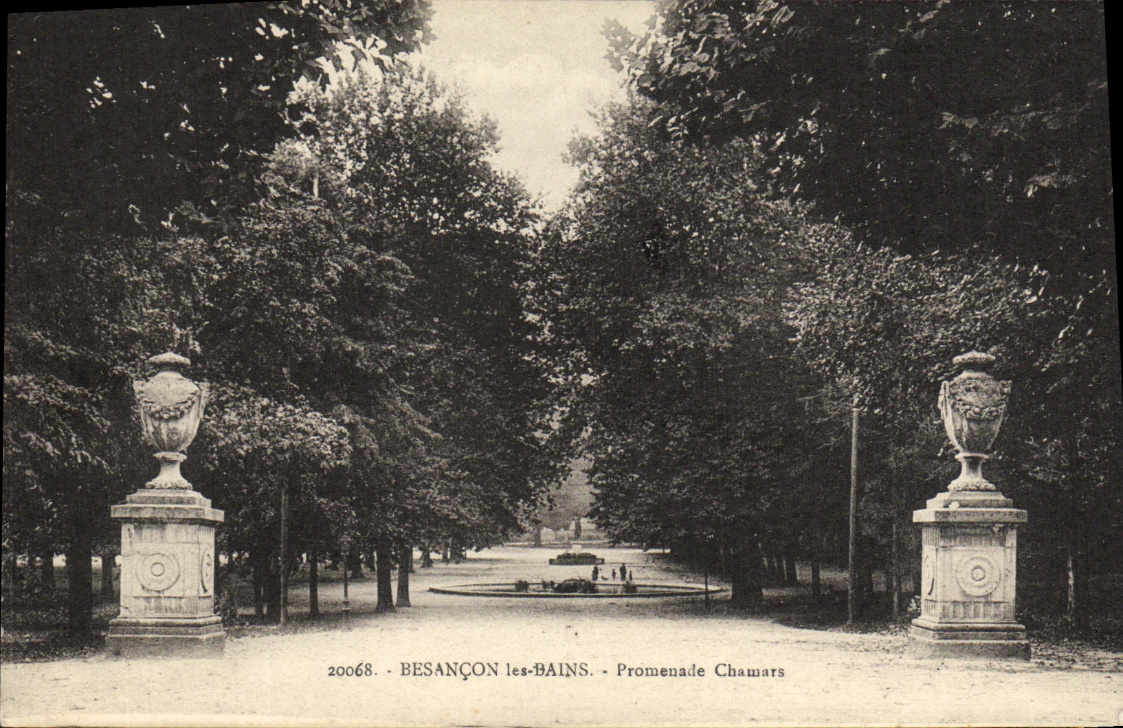 Promenade Chamars — Besançon-les-Bains — éditeur Carres 'La Cigogne', Strasbourg