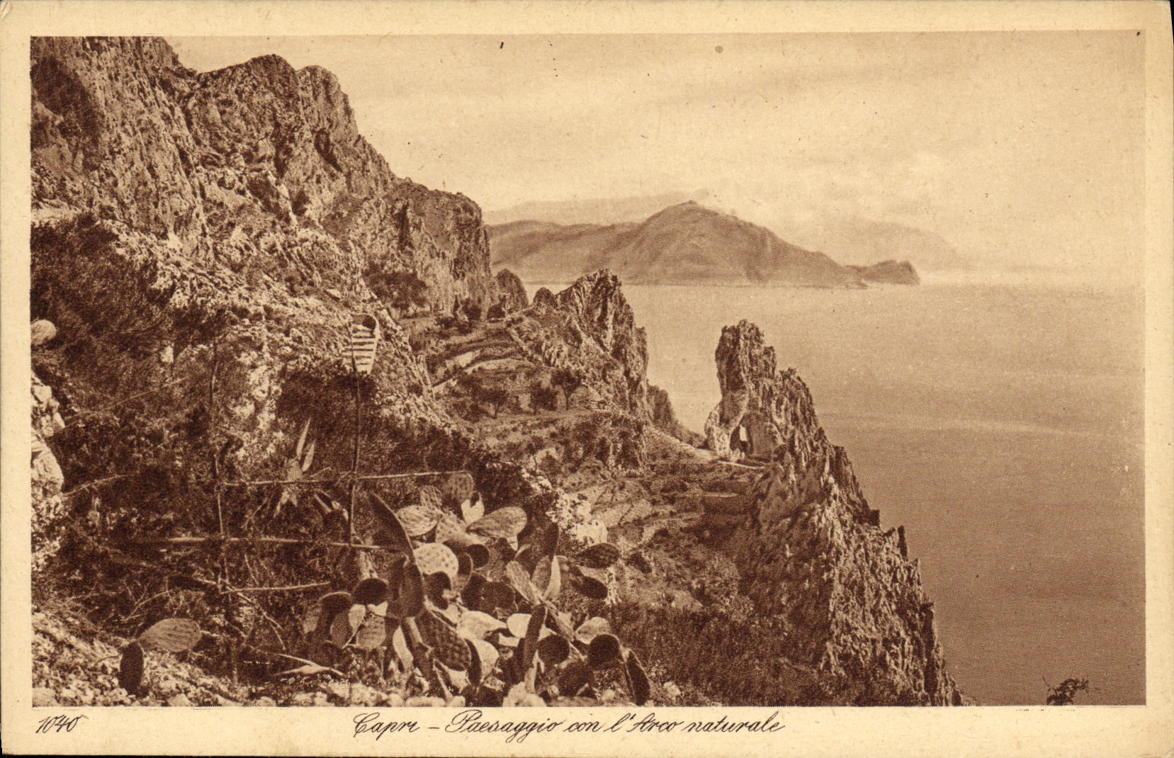 CPA Capri Paesaggio con l arco naturale