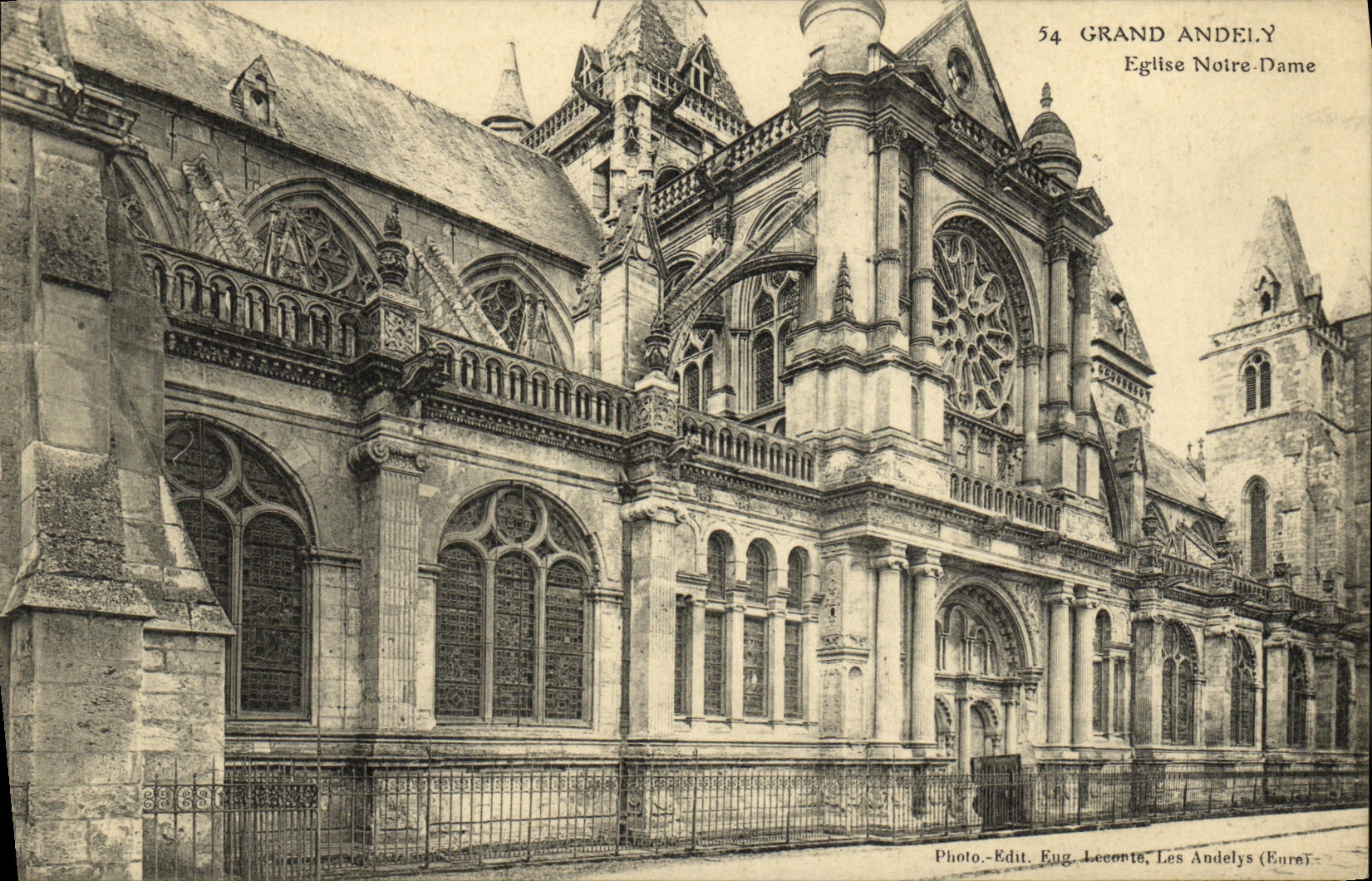 CPA Grand Andely Eglise Notre Dame
