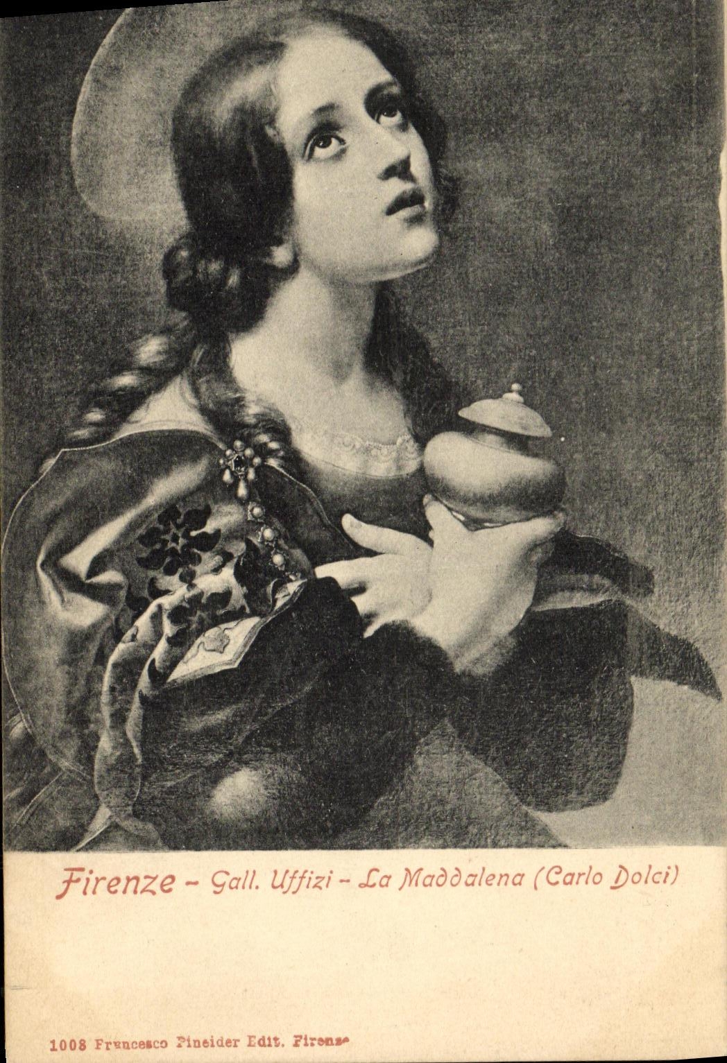 CPA Firenze Gall Uffizi La Maddalena Corlo Dolci