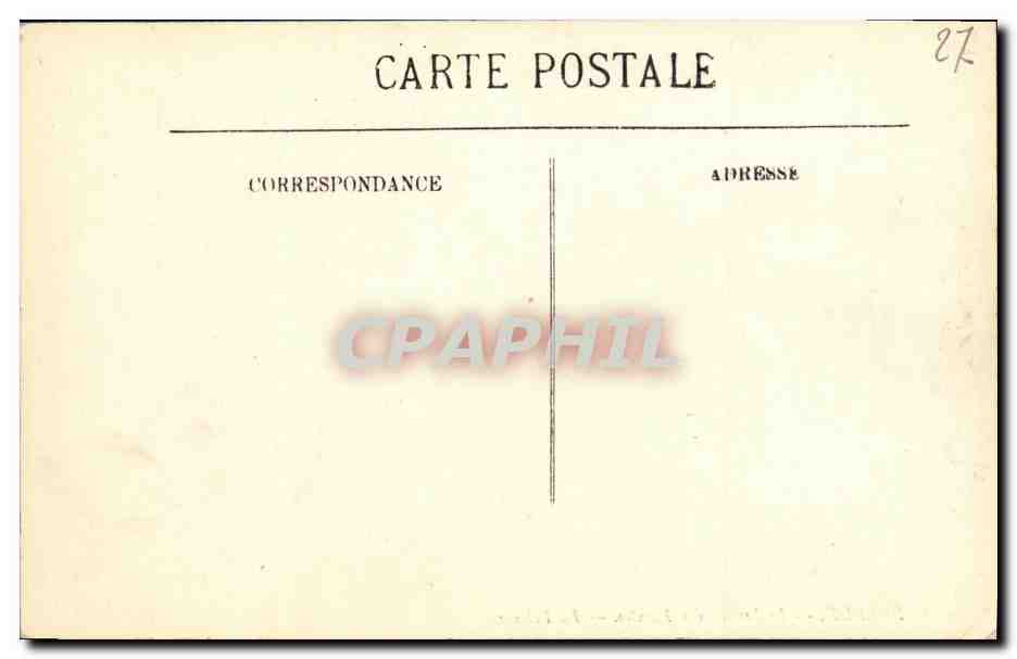 CPA Evreux Le Jardin des Plantes La Pelouse — Rückseite