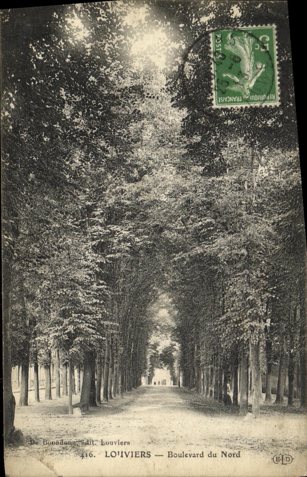 CPA Louviers Boulevard du Nord