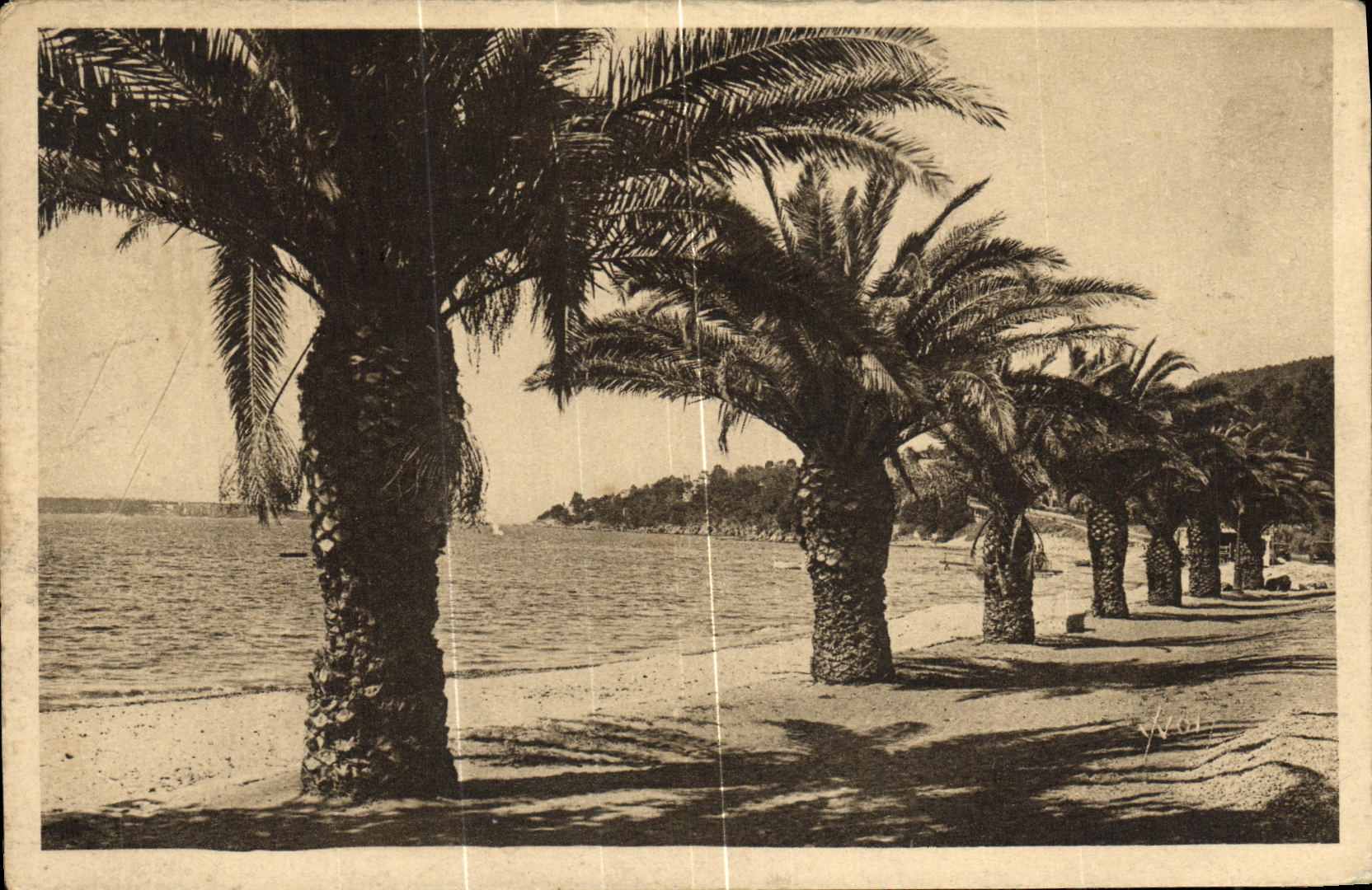 CPA Le Golfe Juan Avenue des Freres Roustan