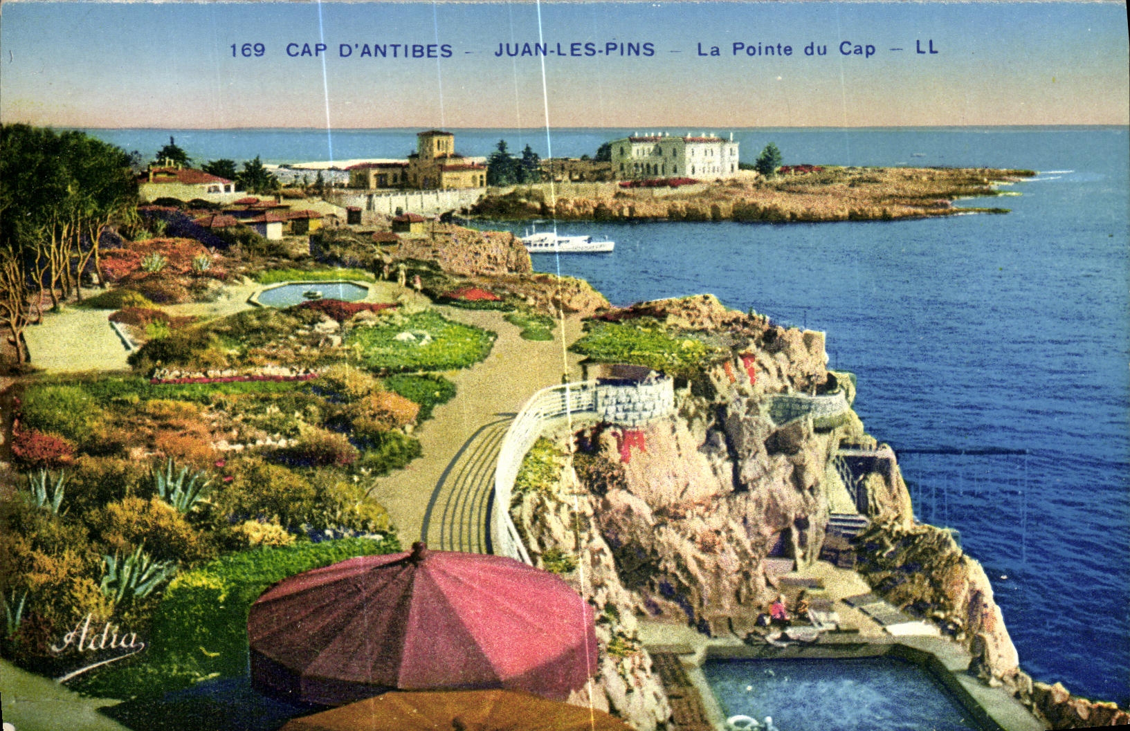 CPA Cap D Antibes Juan les Pins Le Pointe du Cap