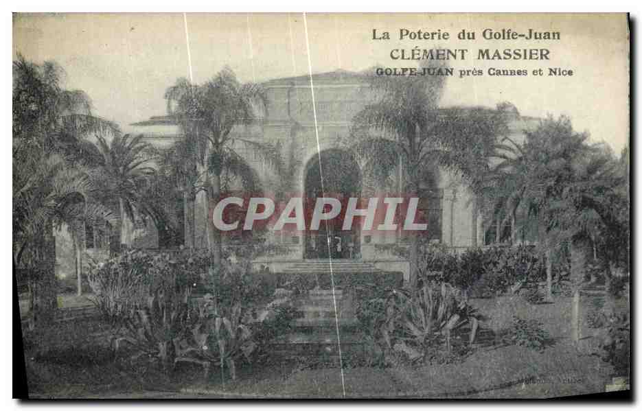 CPA La Poterie du Golfe Juan Clement Massier 