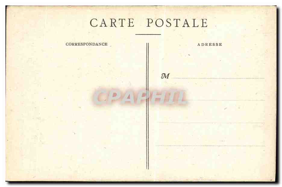 CPA Valence Chambre de Bonaparte Napoleon  — Rückseite