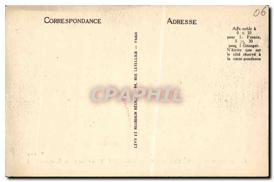 CPA Monte Carlo Vue Prise du Signal  — Rückseite