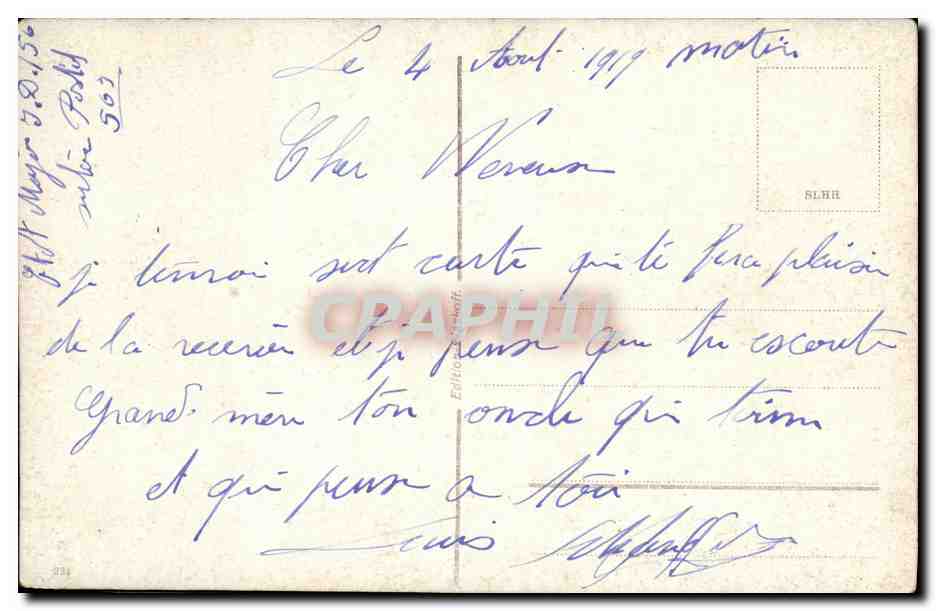 CPA Varna Le Palais Princier Bulgarie  — Verso
