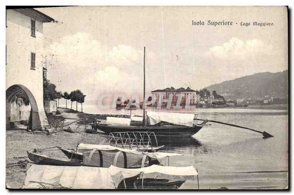 CPA Isola Superiore Lago Maggiore