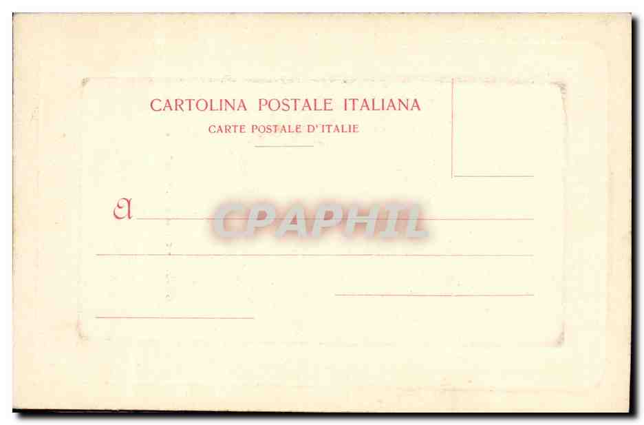 CPA Genova Chiesa Di Pietro In Banchi — Rückseite