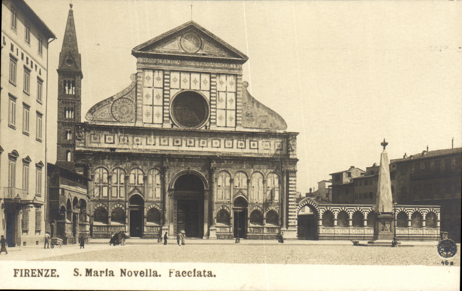 CPA Firenze S Marla Novella Facciata