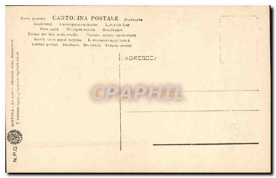 CPA Firenze S Marla Novella Facciata — Rückseite