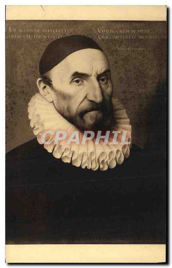 CPA Musee De Bruxelles Pourbus Van Der Gheenste echevin de Bruges 