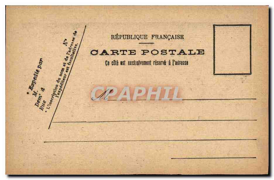 CPA L Hiver au Japon Nippon  — Back