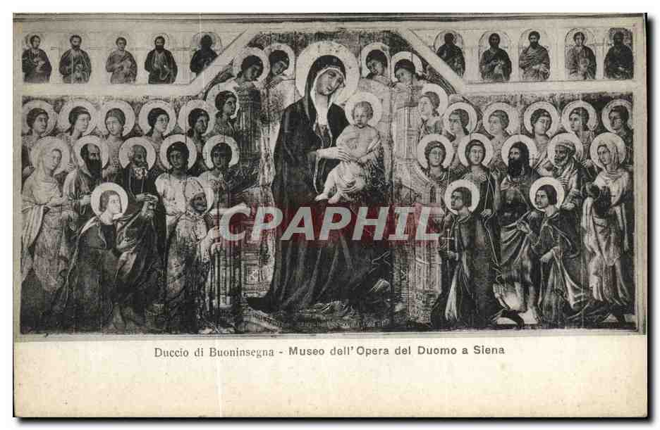 CPA Duccio di Buoninsegna Museo dell Opera del Duomo Siena