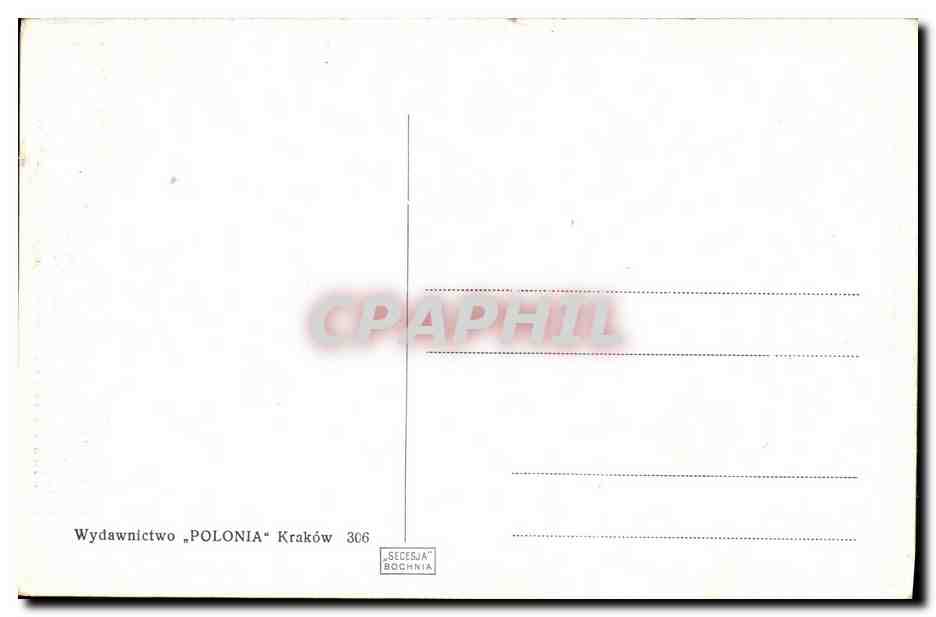 CPA Krakow Polonia  — Verso