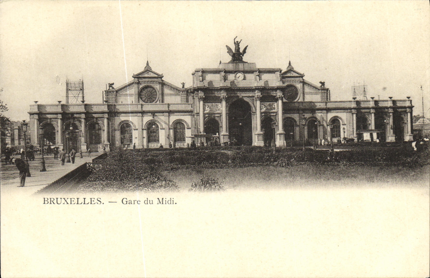 CPA Bruxelles Gare du Midi