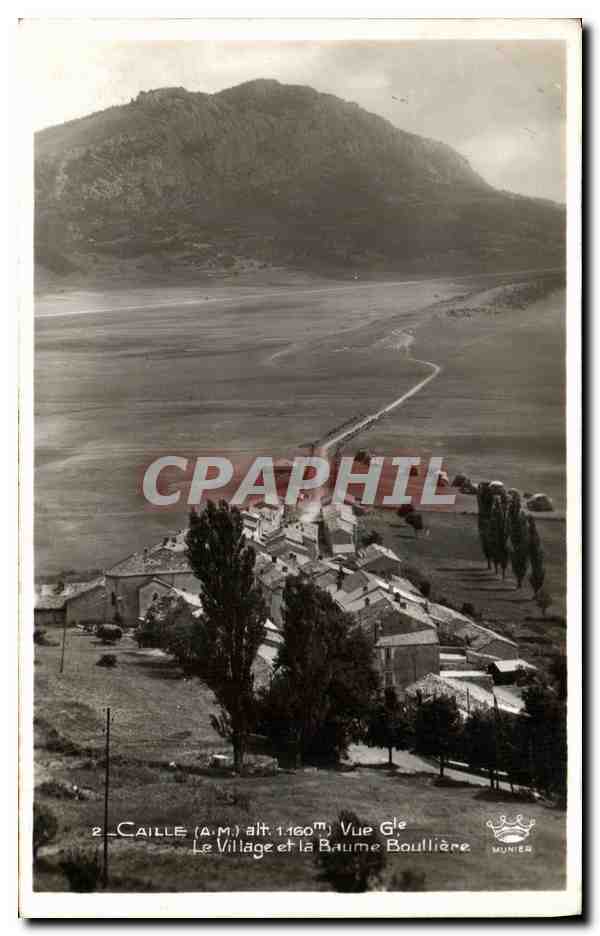 CPA Caille Vue Le Village et le Boulliere
