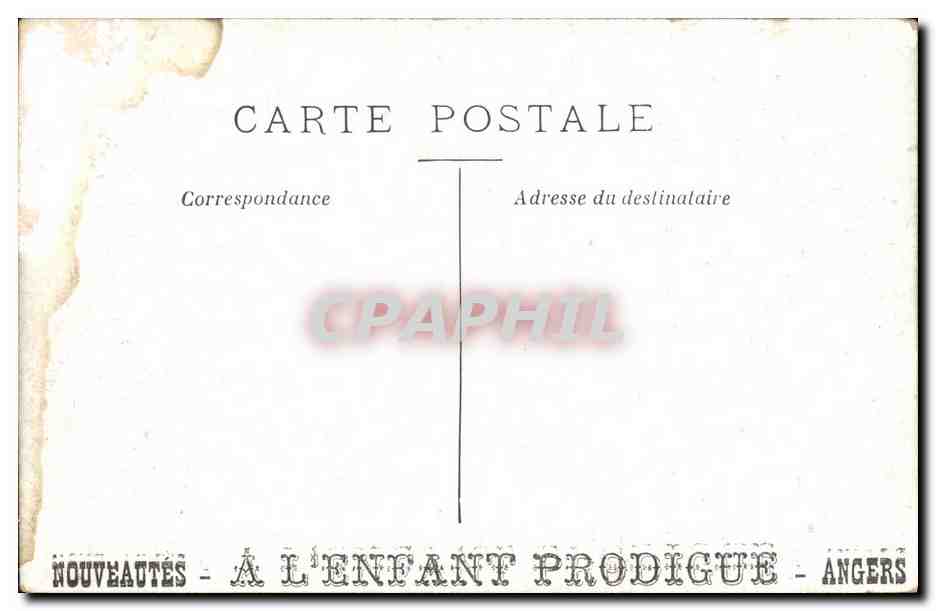 CPA Monte Carlo La Terrasse — Verso