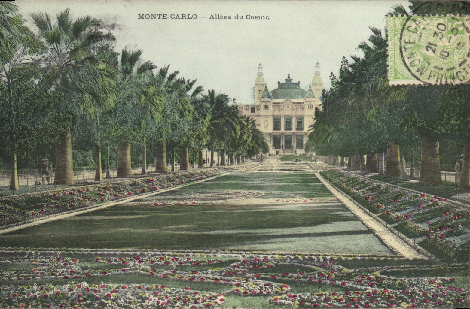 CPA Monte Carlo Allees Du Casine