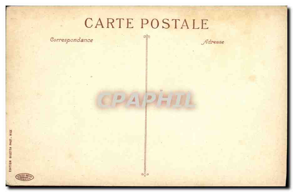 CPA Monte Carlo Le Theatre et Terrasses — Rückseite